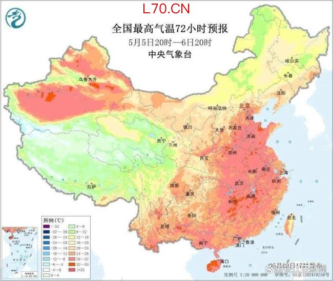 6日起南方地区有新一轮降水天气 降雨显著加强