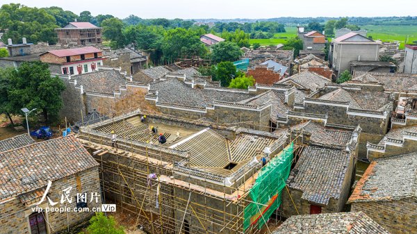 江西樟树：修缮古建筑 传承历史文脉