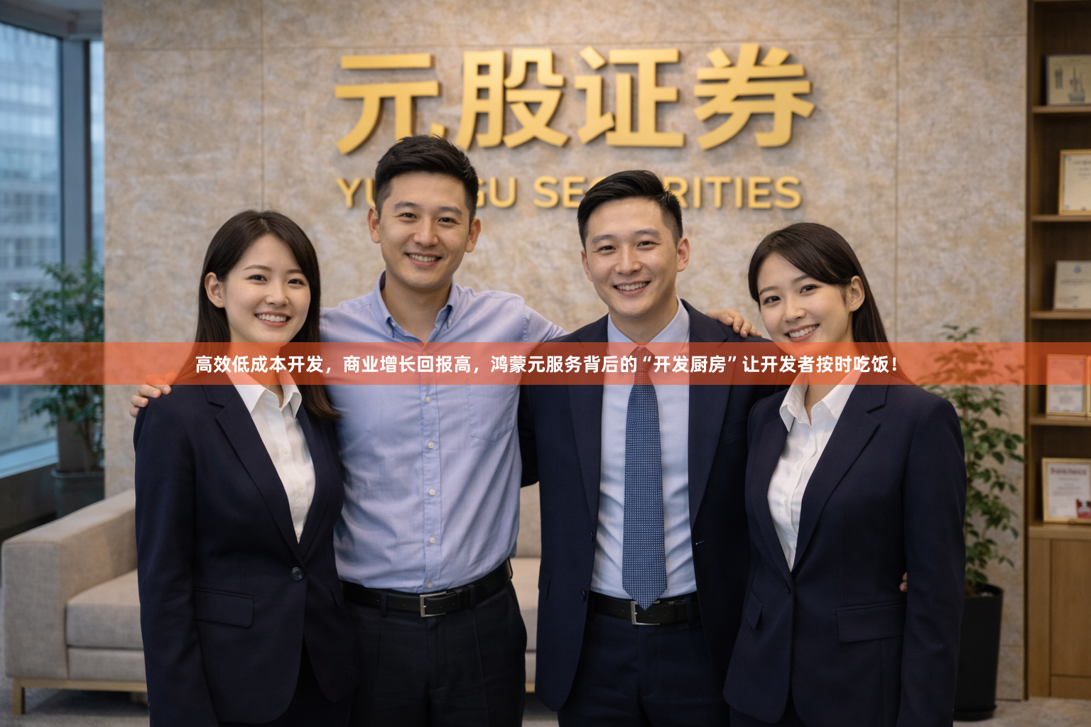 高效低成本开发，商业增长回报高，鸿蒙元服务背后的“开发厨房”让开发者按时吃饭！